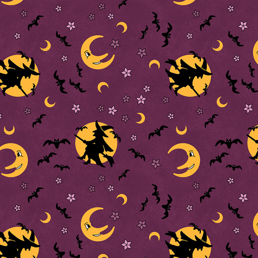 No Tricks, Just Treats Witches Purple
