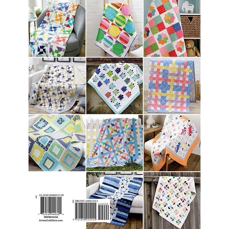 Precut Strips & Squares Quilt Pattern Book