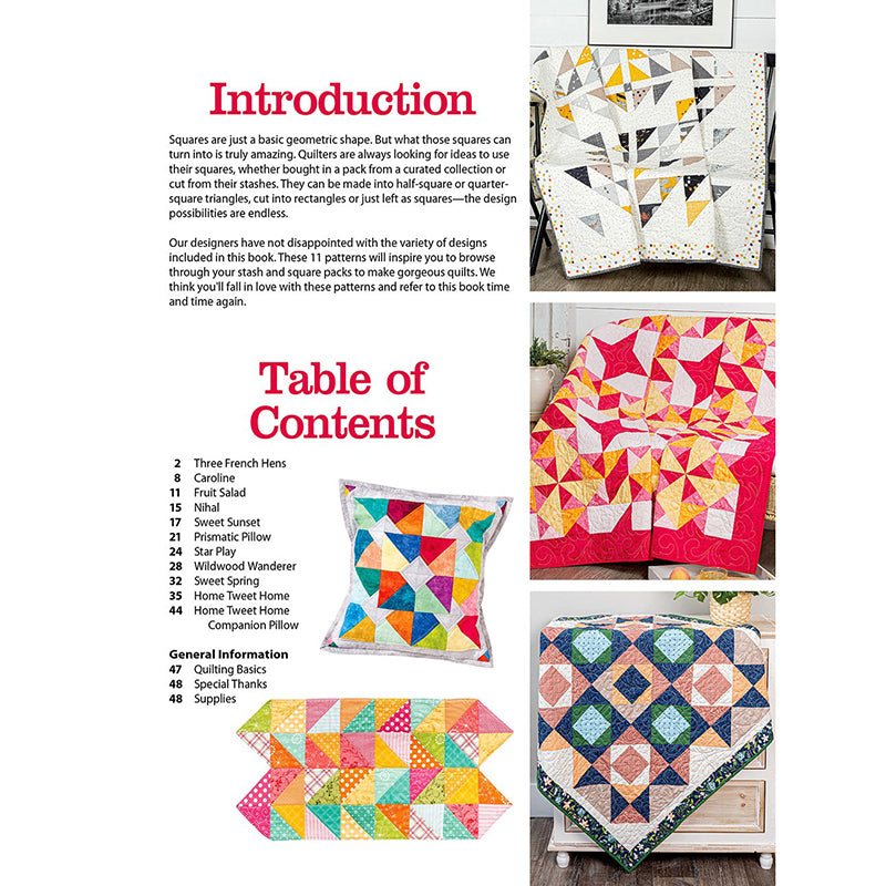 Fun with Squares Pattern Book