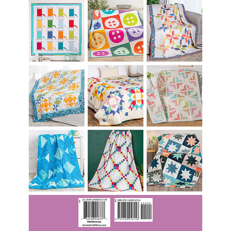 Fun Fat Quarter Quilts for Spring Pattern Book