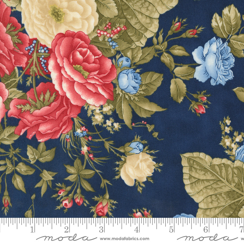 Grand Haven Rose Florals Navy