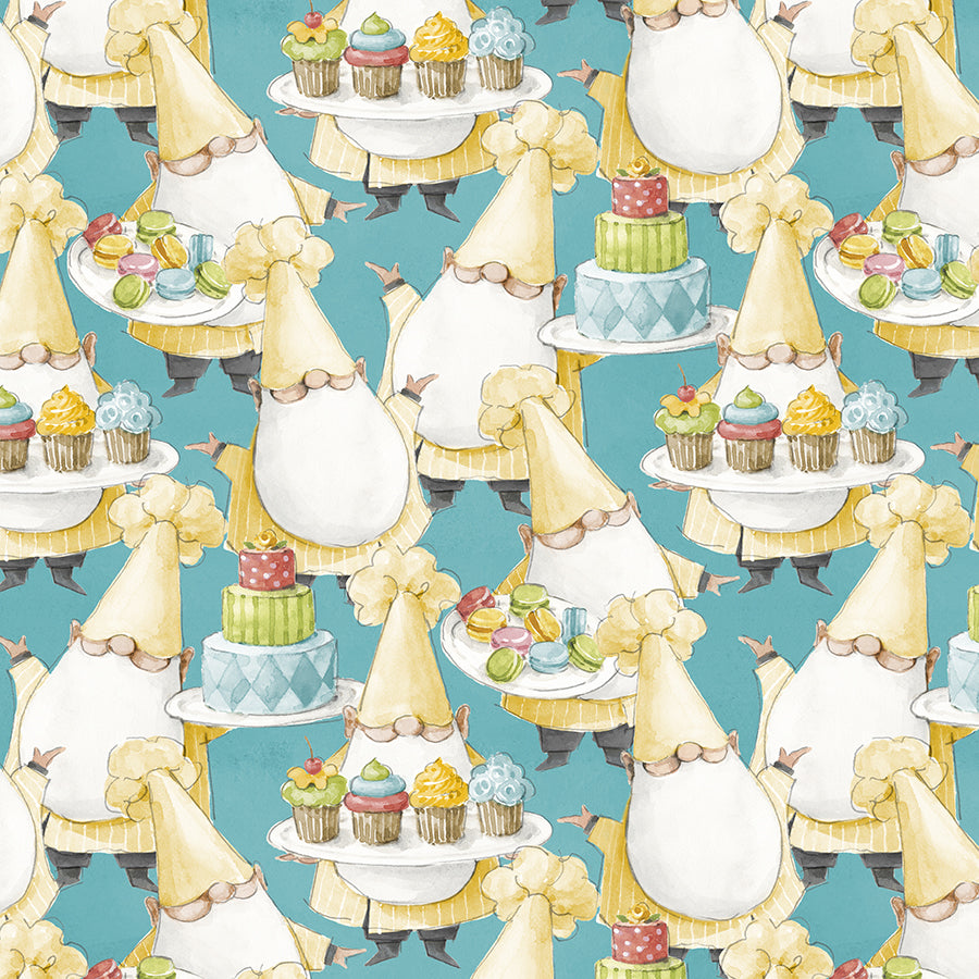 Sweet Little Pleasures Packed Gnomes Teal