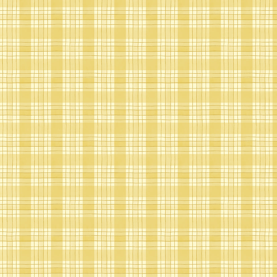 Zest for Life Plaid Yellow
