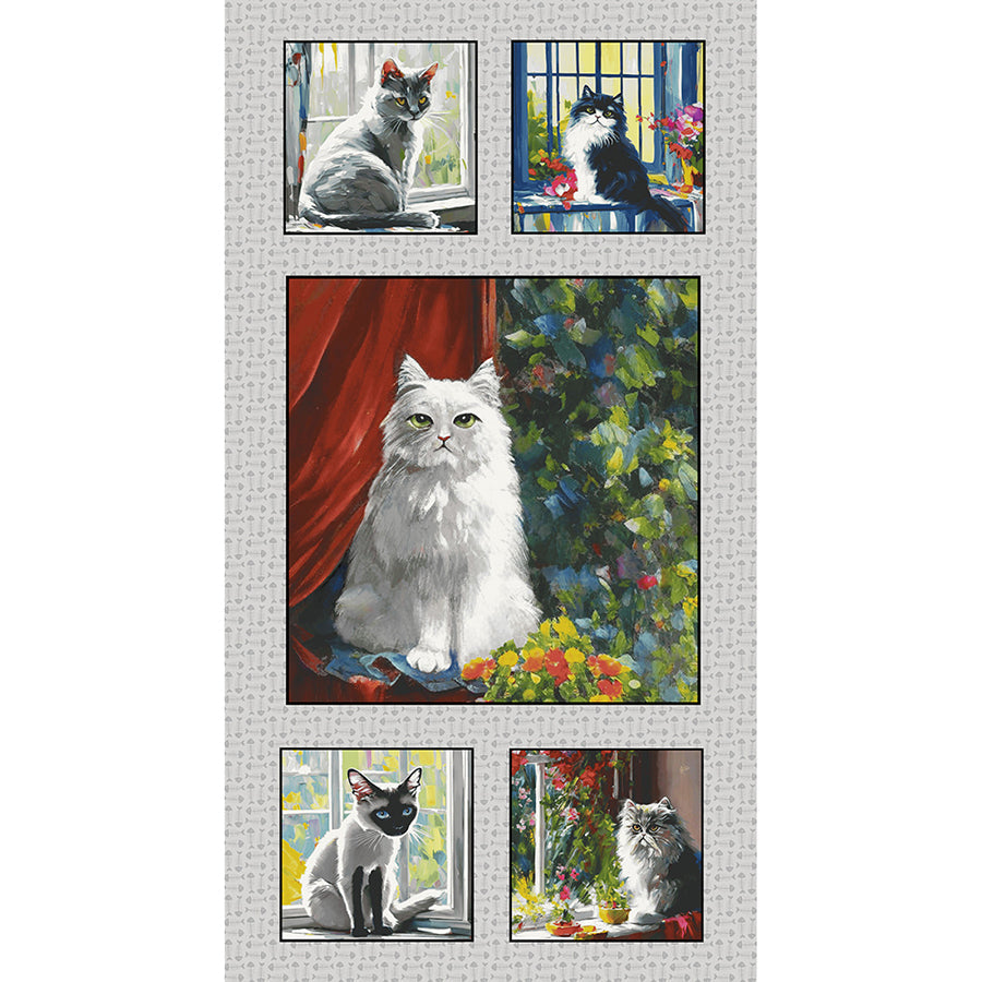 Catsup 24" Panel Gray/Multi