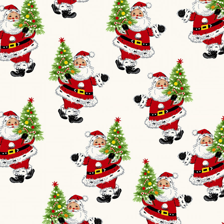 Santa's Coming To Town Small Santas Multi