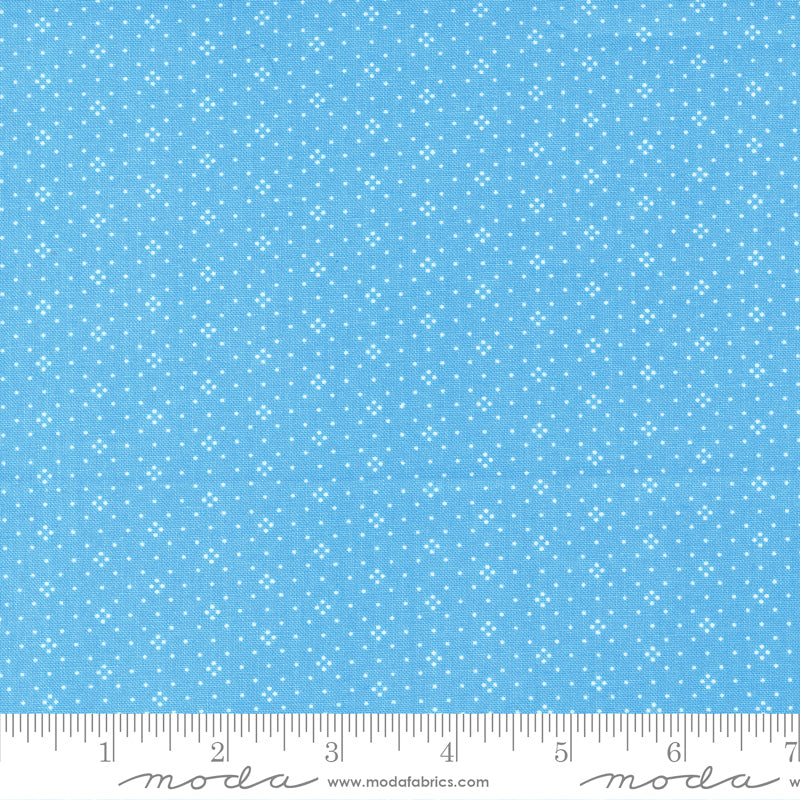Eyelet Dots Cornflower