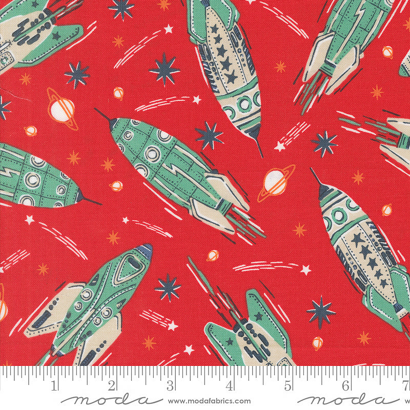 321 Blast Off Vintage Rockets Mars