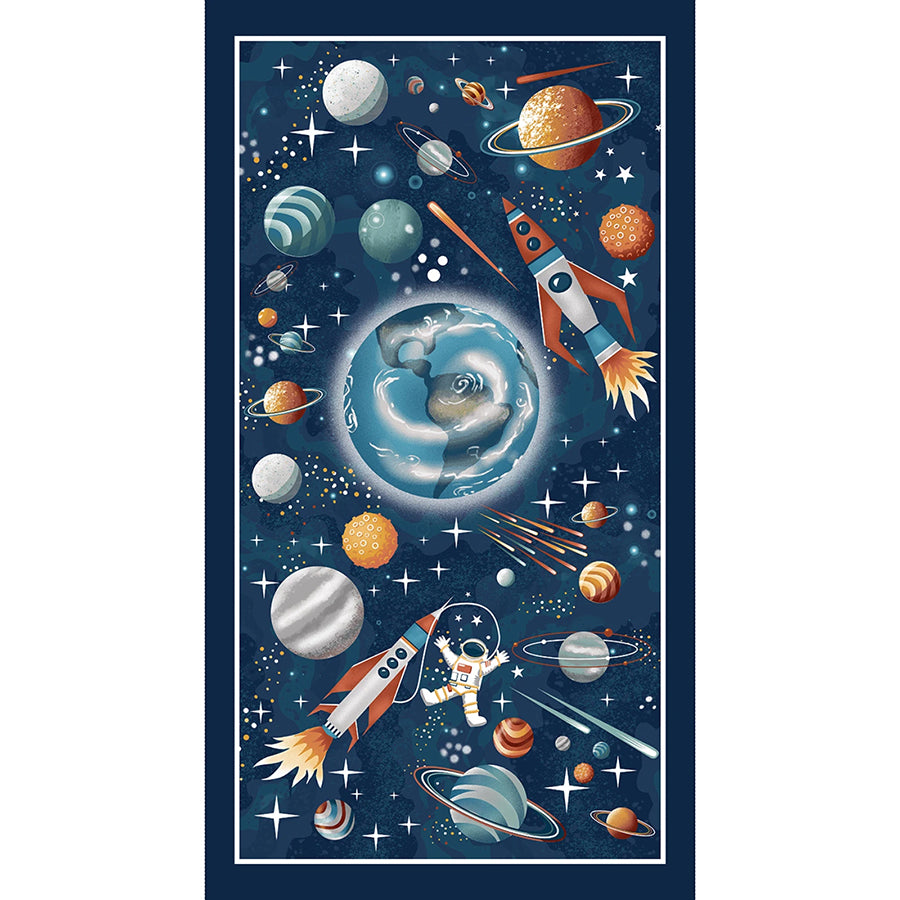Milky Way 24" Panel Navy Glow in the Dark