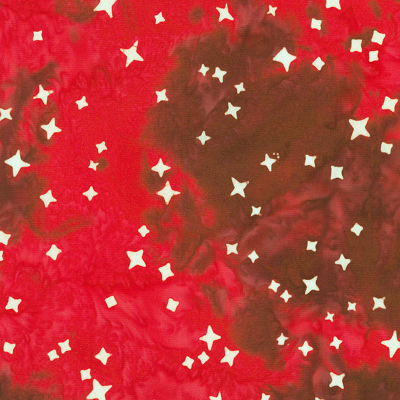 Colors of Christmas Batiks Stars Candy Cane