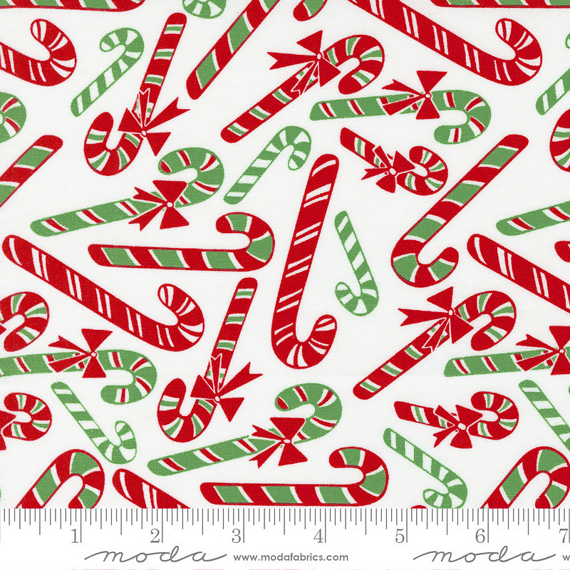 Reindeer Games Candy Cane Dance Winter White