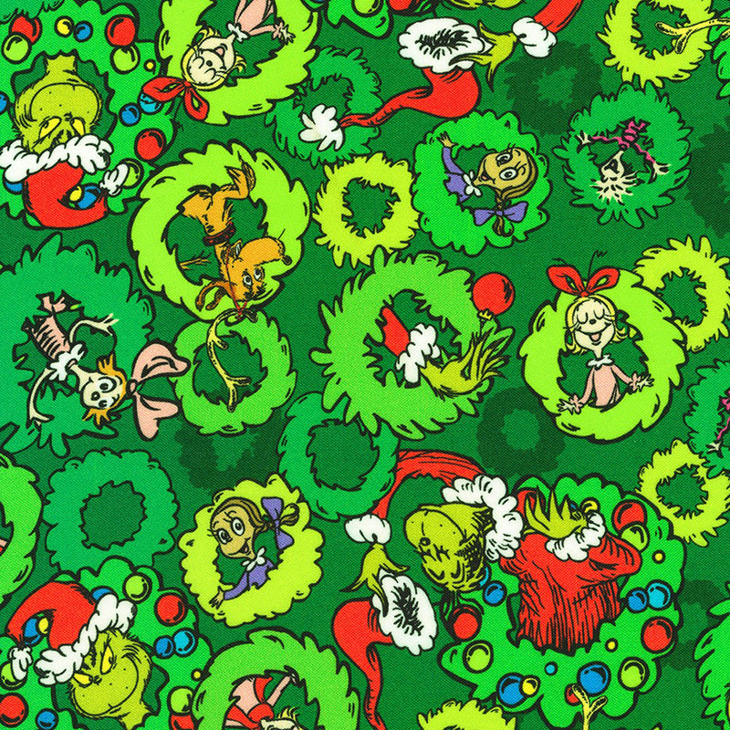 How the Grinch Stole Christmas Wreaths Pine
