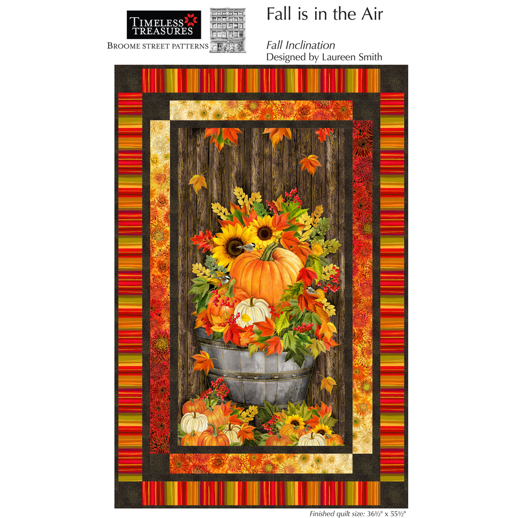 Fall is in the Air Quilt Pattern from Timeless Treasures Free PDF