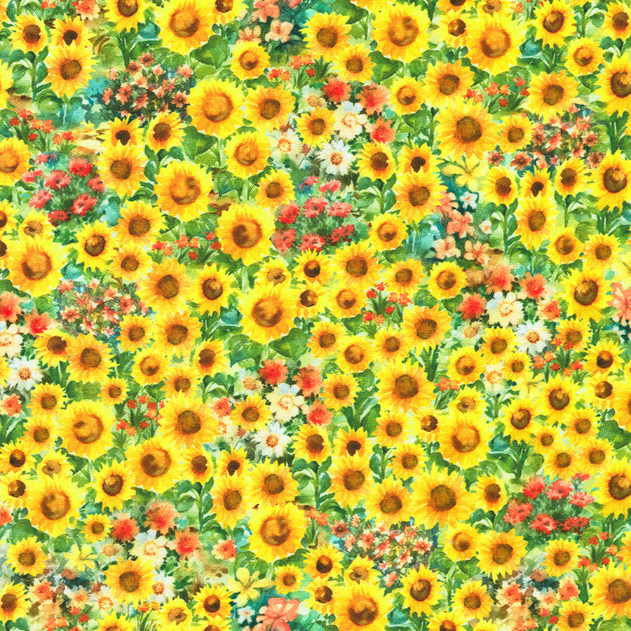 Home to Roost Sunflowers Yellow