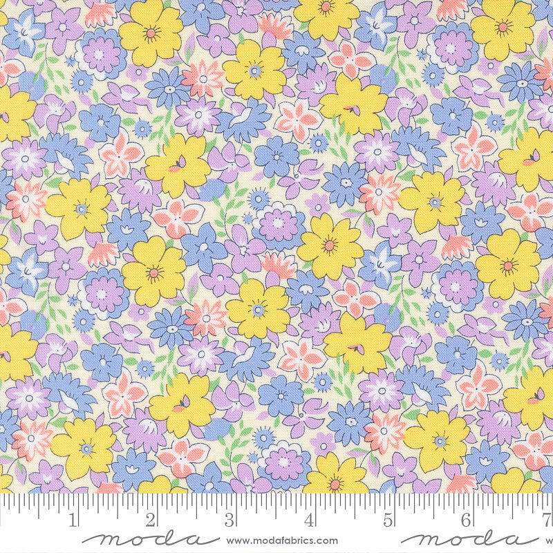 30's Playtime Bouncy Florals Pastel