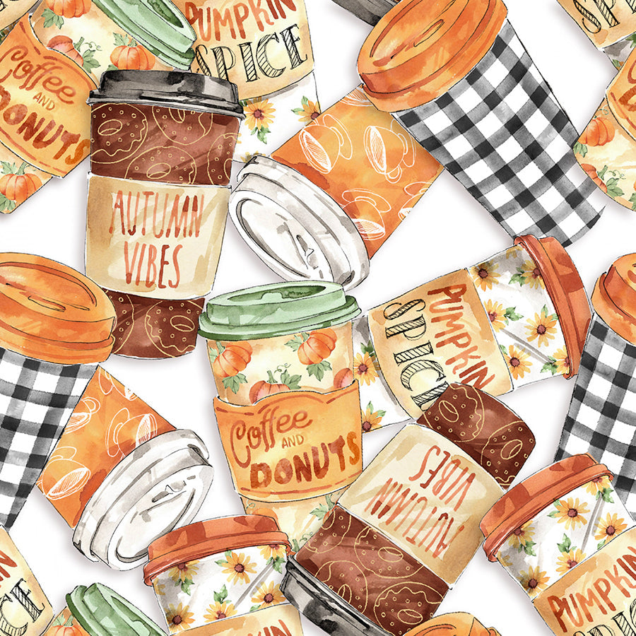 Coffee Break Cups To Go White