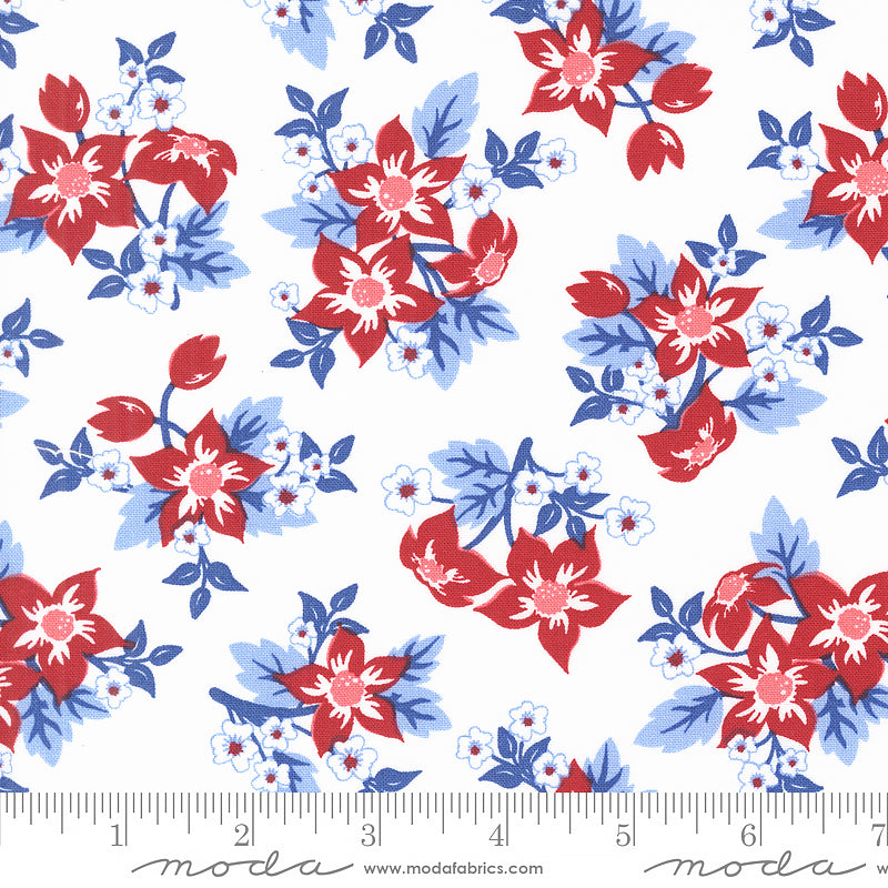 Star Spangled Memorial Florals Patriotic