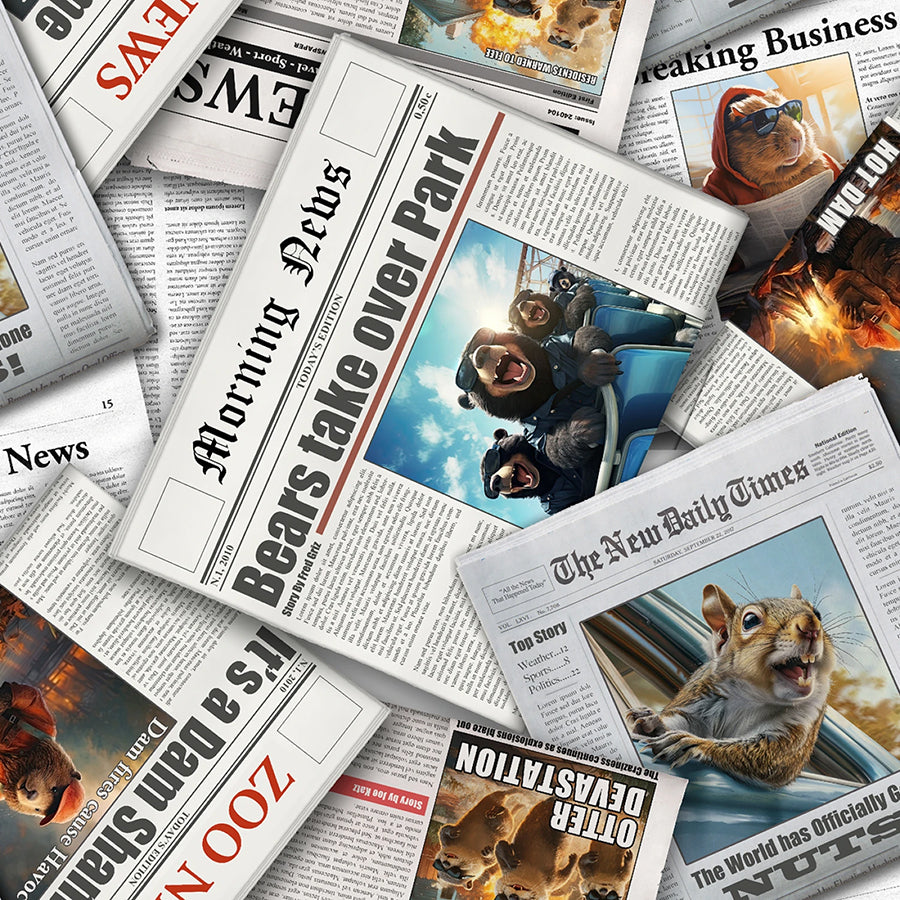 Please Seat Yourself Animal Articles Multi