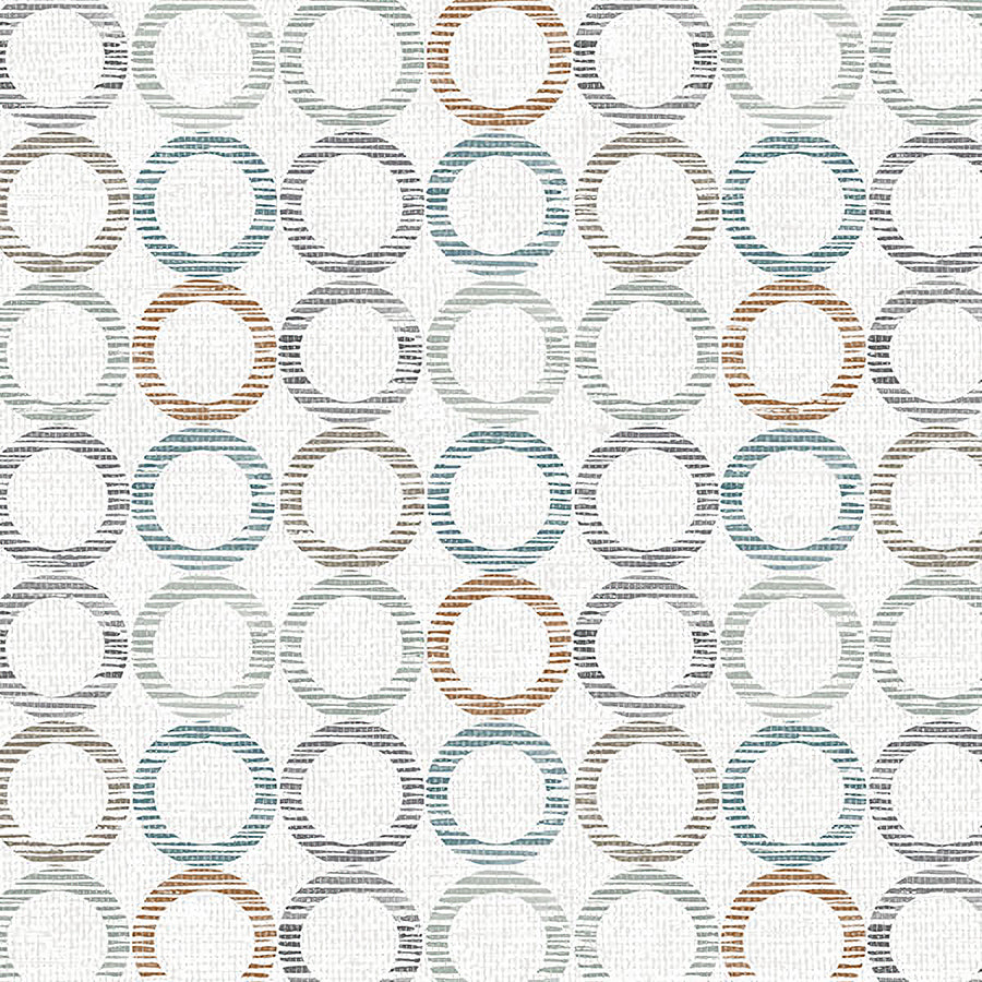 Urban Vibes Circles White Multi