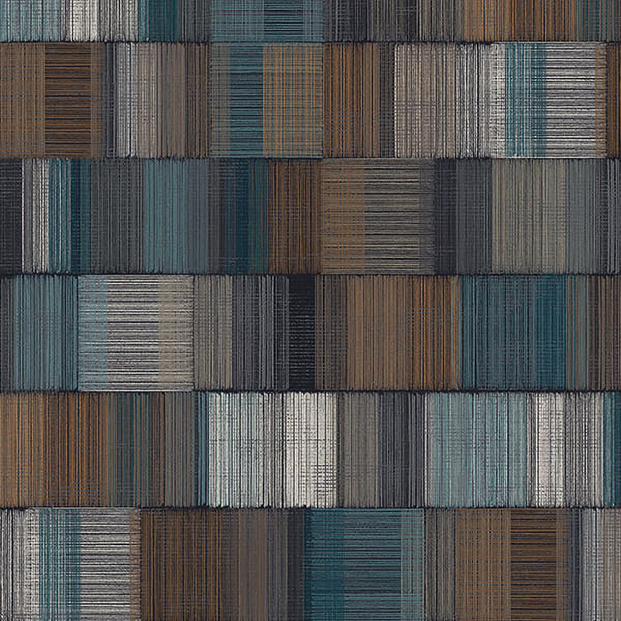 Urban Vibes Squares Black Multi