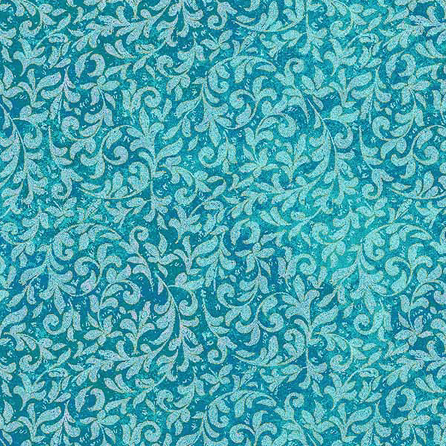 Marrakech Scroll Turquoise