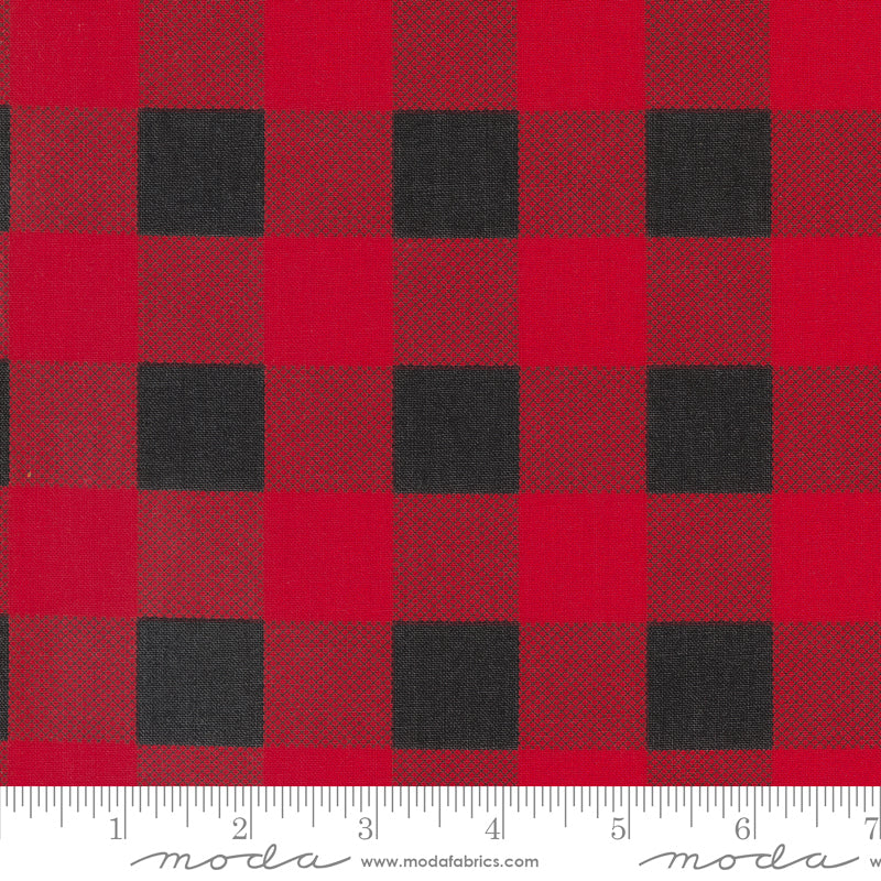Starberry Checks & Plaids Red Charcoal