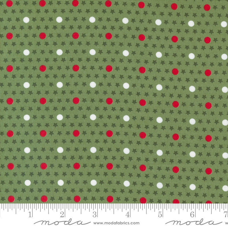 Starberry Polka Dots Green