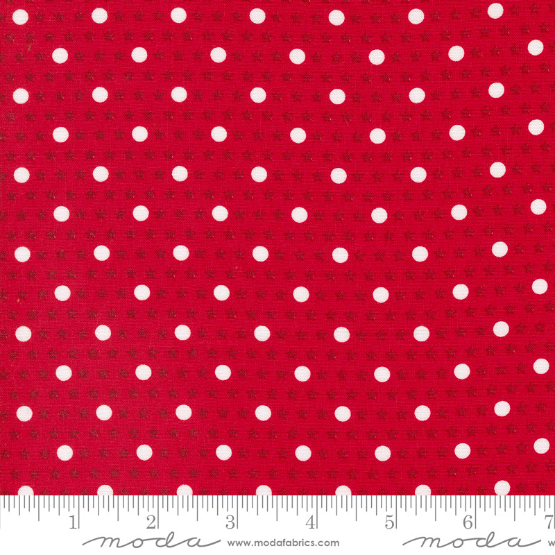 Starberry Polka Dots Red