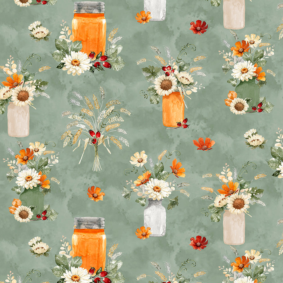 Harvest Blooms Harvest All Over Sage