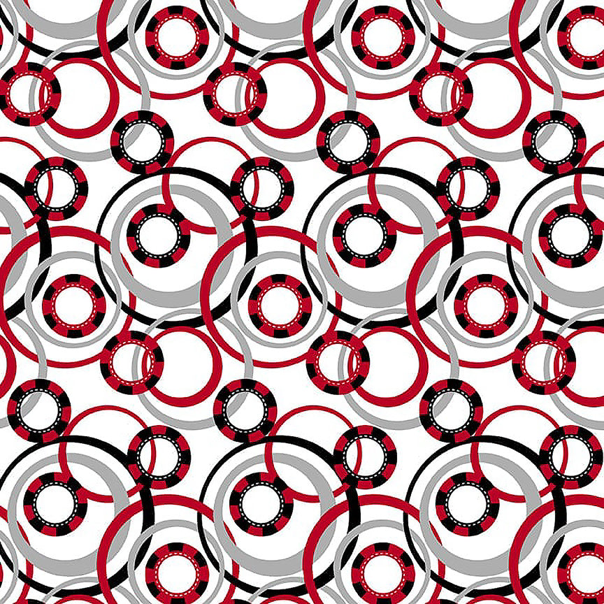 Scarlet Story Circles White