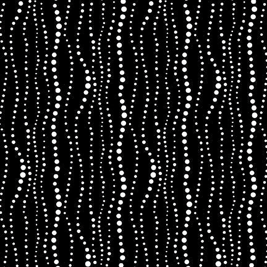 Scarlet Story Dot Stripe Black