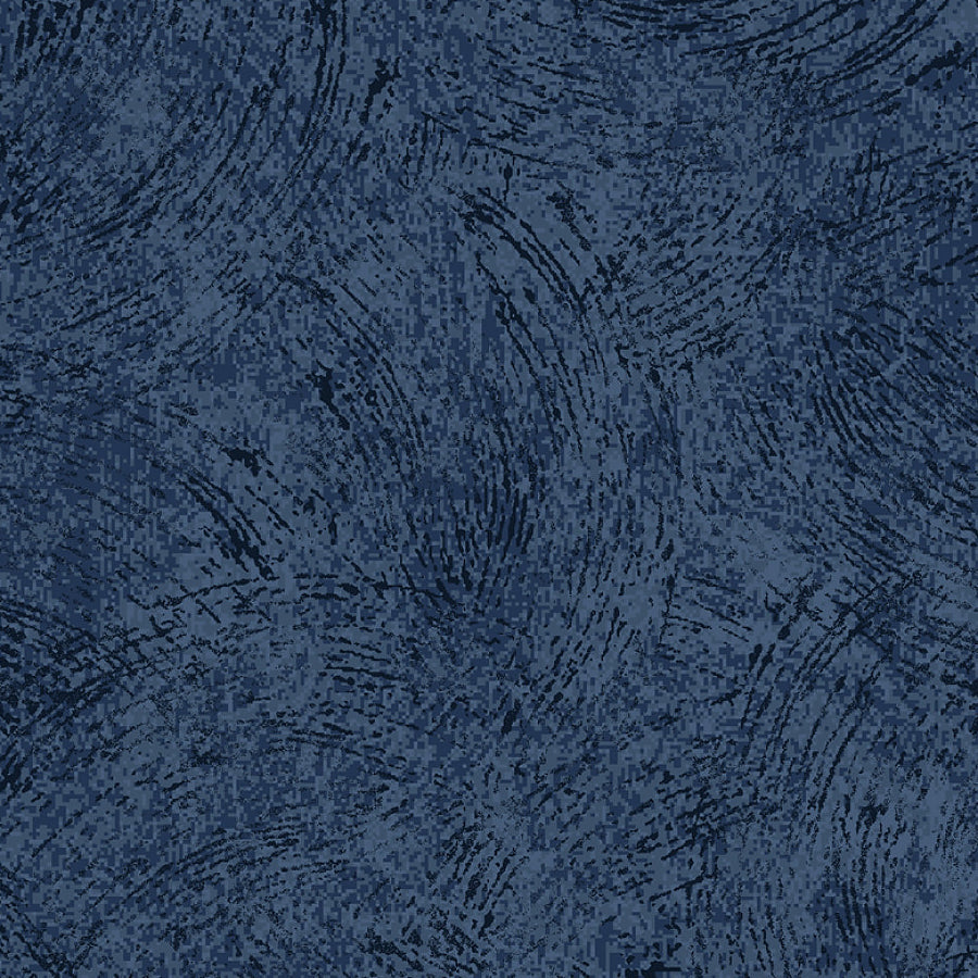 Brushstrokes Texture Indigo