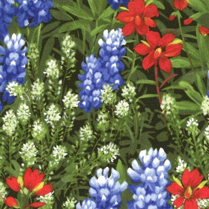 Wildflowers Basics Paintbrush Florals Multi