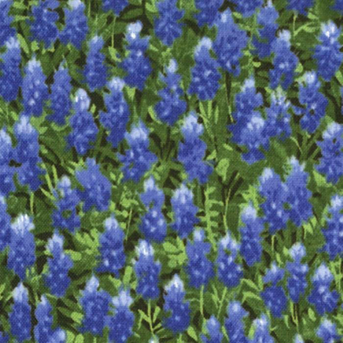 Wildflowers Basics Bluebonnets Light Blue