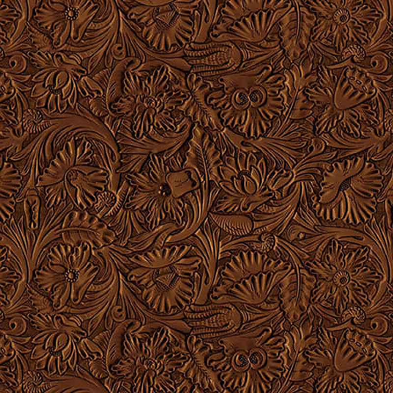 Cowboy Culture Tooled Leather Brown