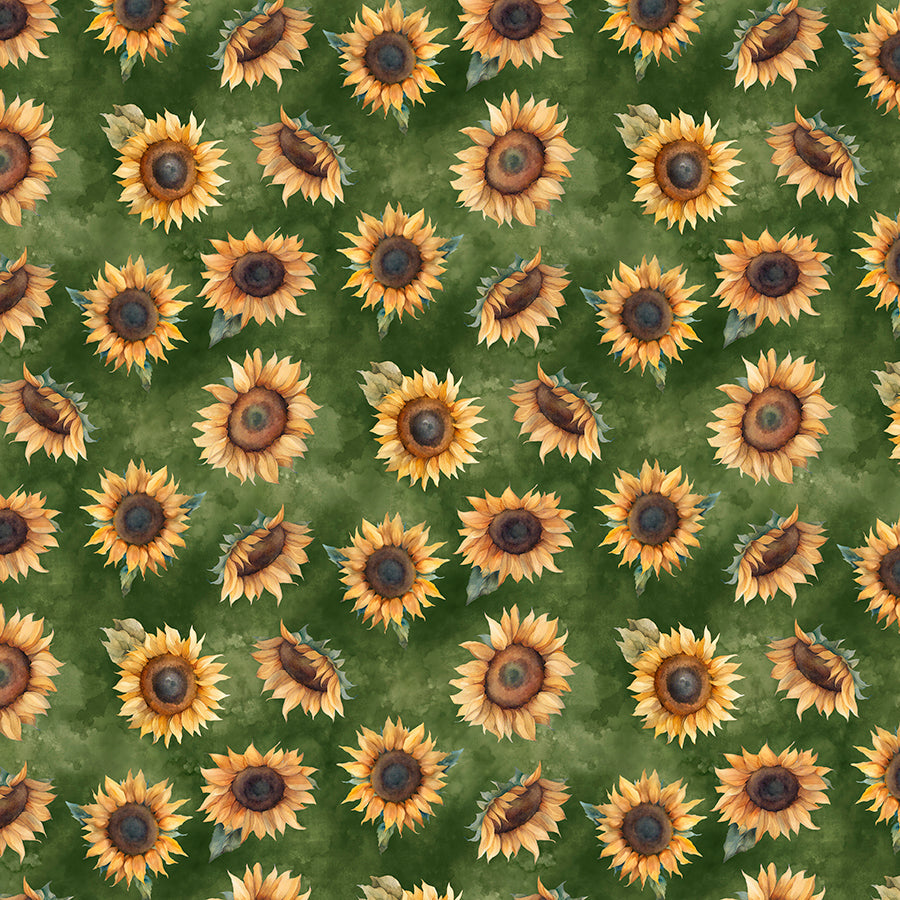 Sunkissed Sunflower Toss Green