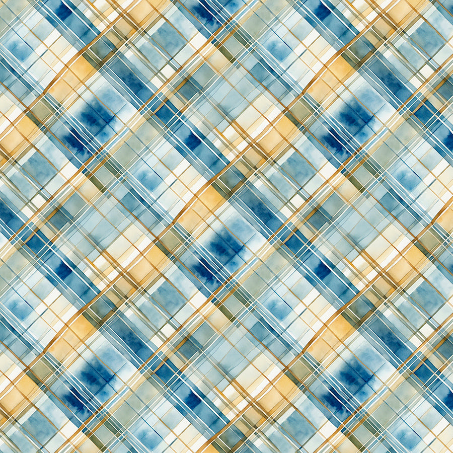 Sunkissed Plaid Blue