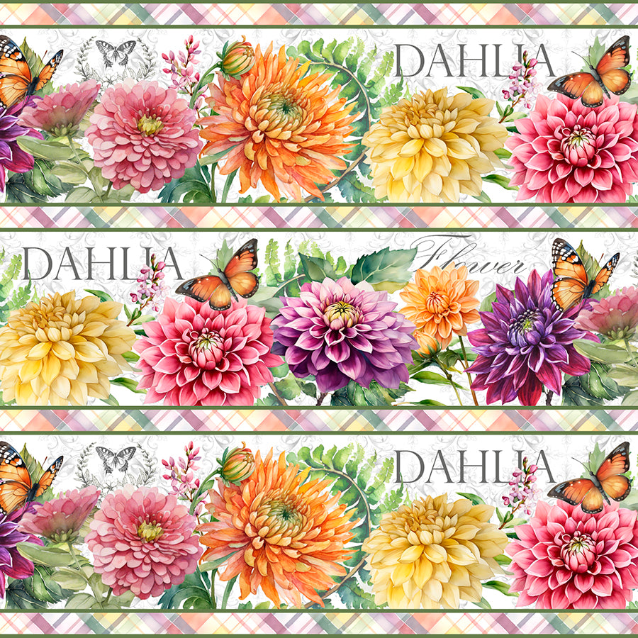 Dahlia Botanica Repeating Stripe Multi