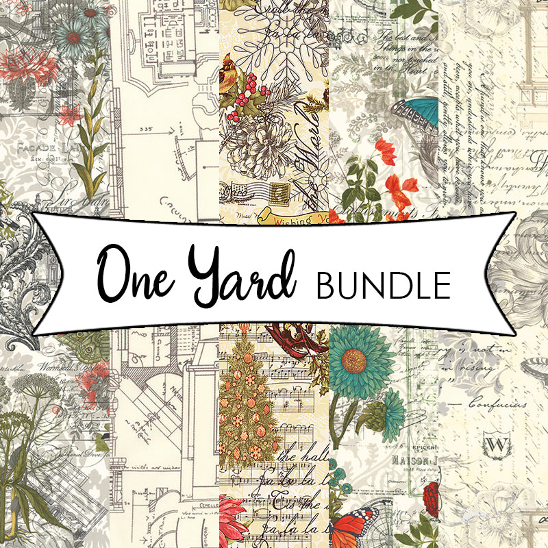 3 Sisters Favorites Collages One Yard Bundle