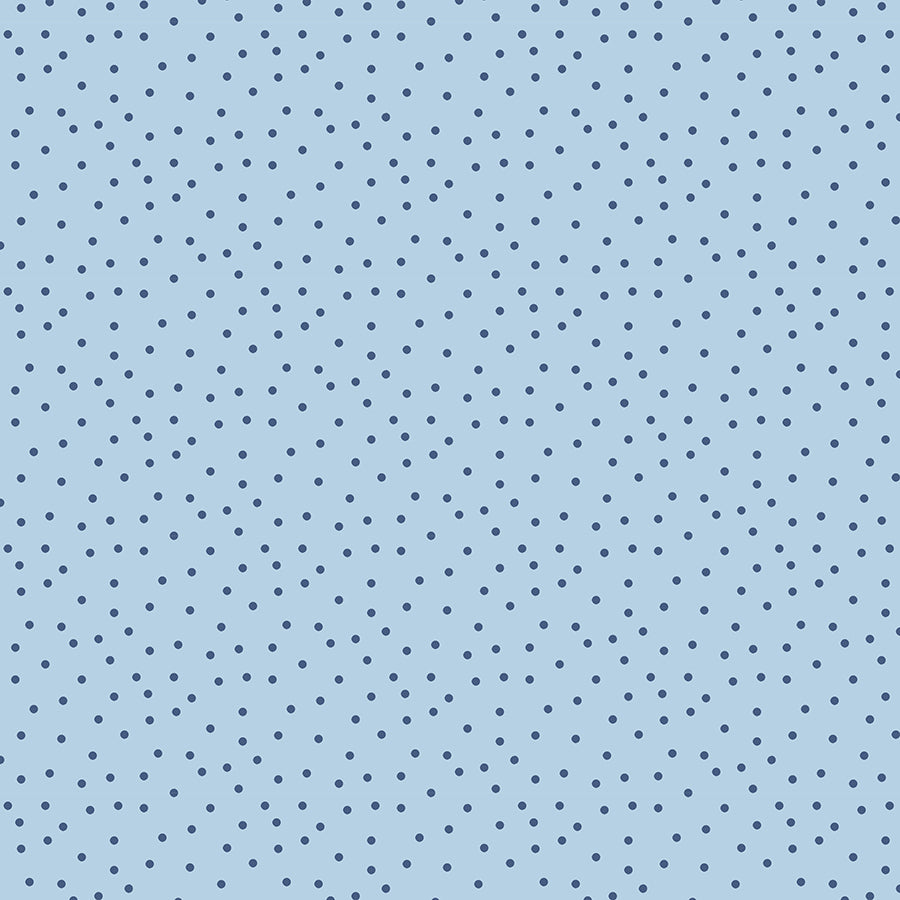 Summertime Daydream Polka Dots Light Blue