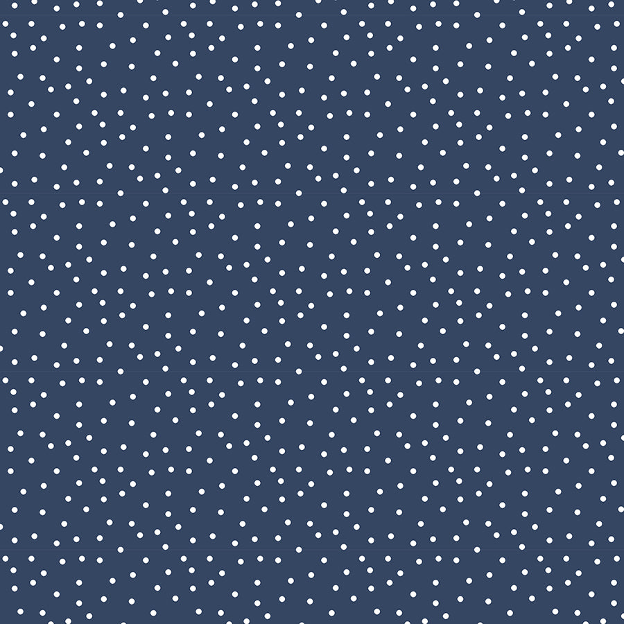 Summertime Daydream Polka Dots Navy