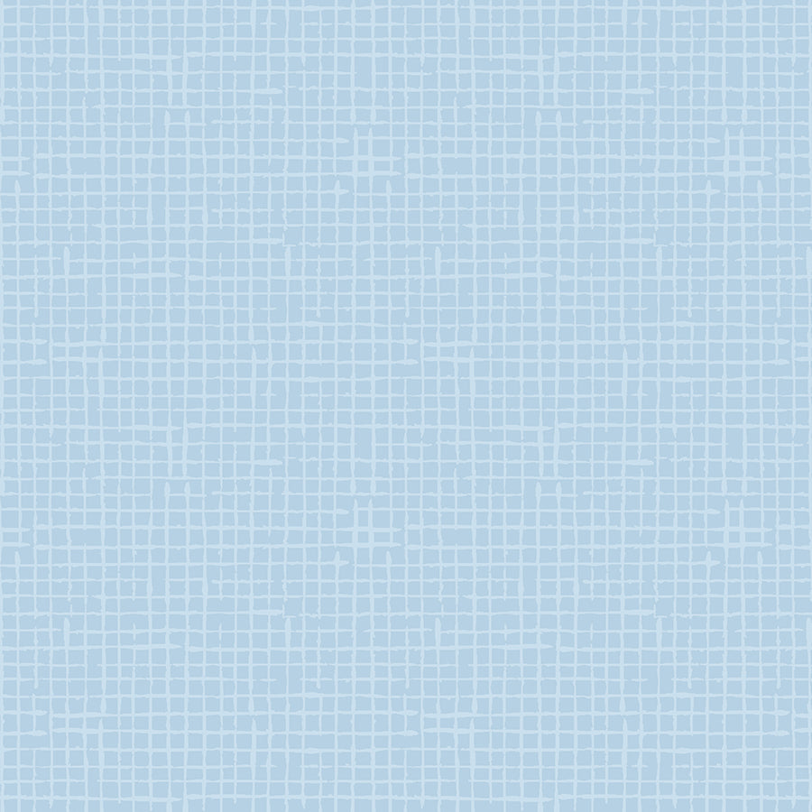 Summertime Daydream Grid Texture Light Blue