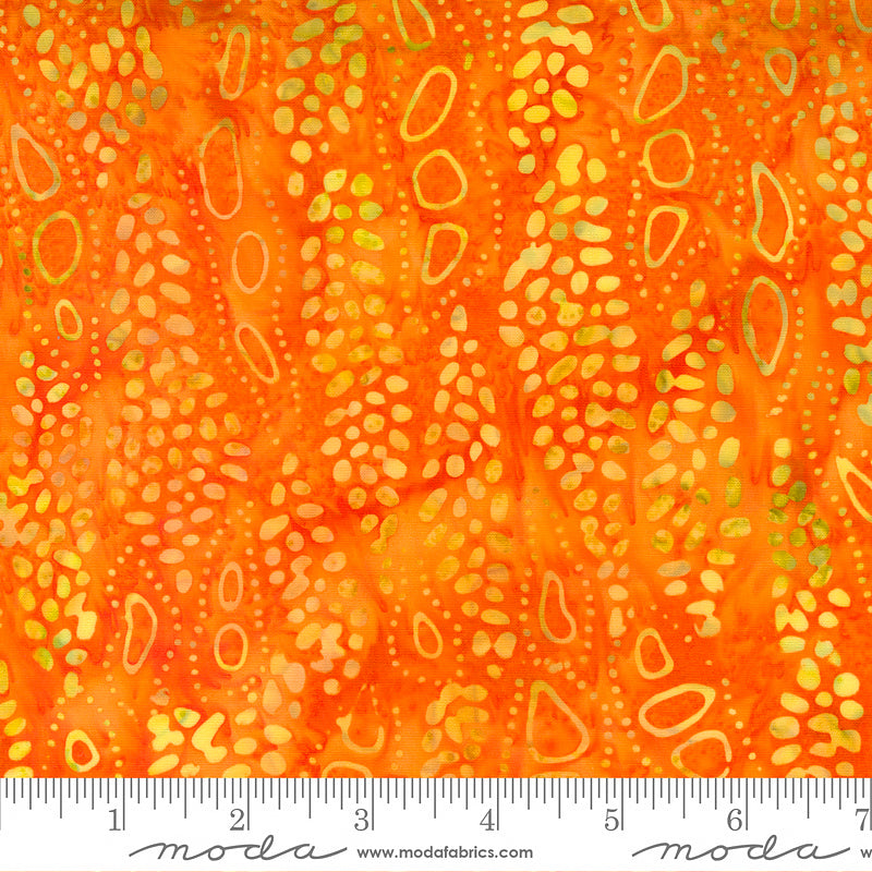 Chroma Batiks Bubbles Orange – Moda – Fort Worth Fabric Studio