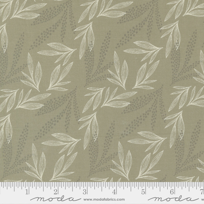 Woodland & Wildflowers Lore Leaves Taupe