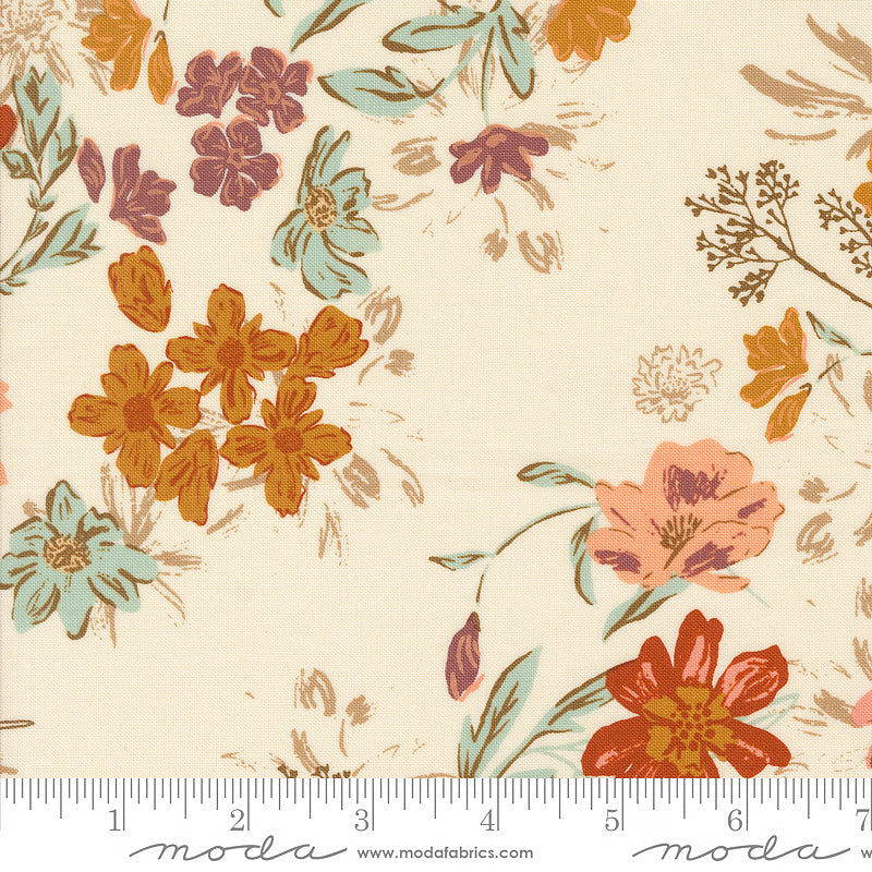 Foraged, Found, & Hand Me Down Floral Blooms Eggshell
