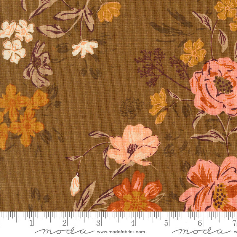 Foraged, Found, & Hand Me Down Floral Blooms Cocoa