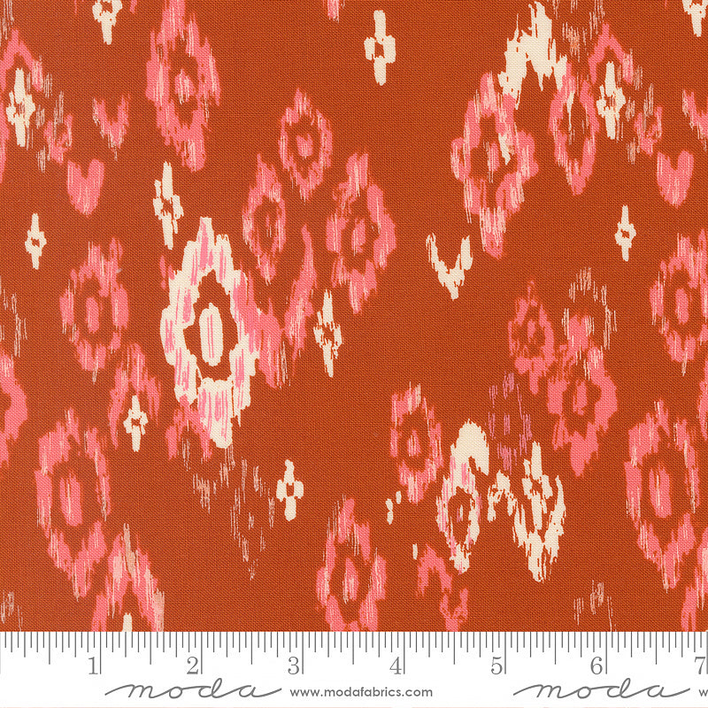 Boho Haven Feathered Ikat Spice