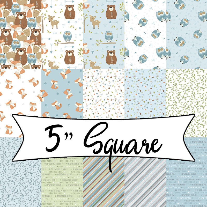 Winsome Critters 5 Karat Gems 5" Squares