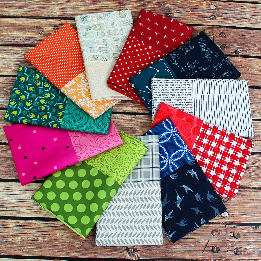 50 Years of Moda Four In One Blenders Half Yard Bundle