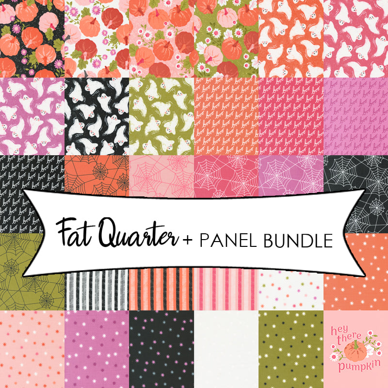 Hey Boo Fat Quarter + 1 Panel Bundle