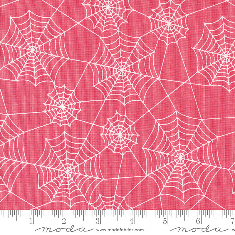 Hey Boo Spider Webs Love Potion Pink